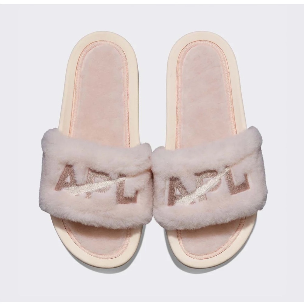 APL Shearling Slides